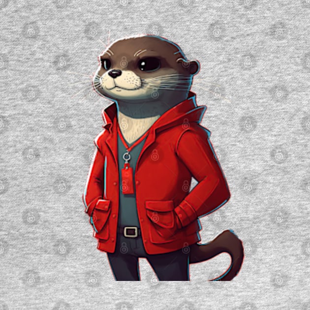 Mr. Otter Detective on the Case by dmac